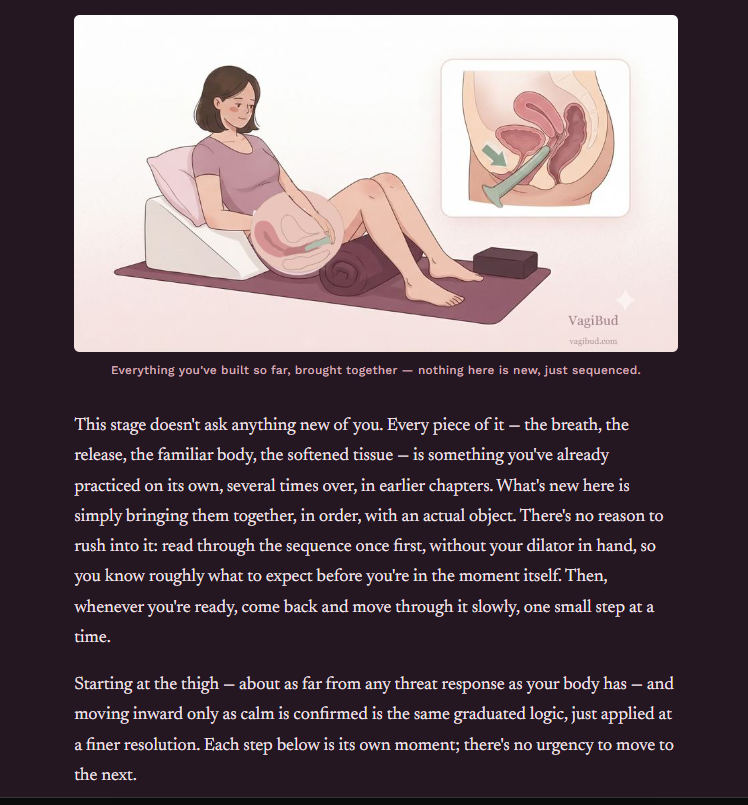 A page from Treating Vaginismus